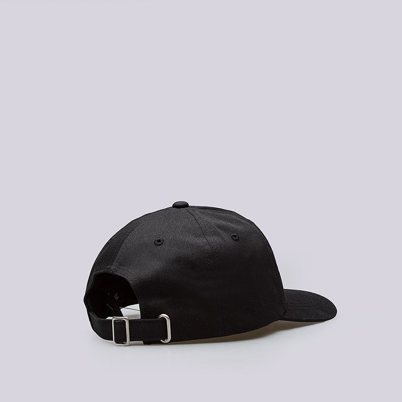 черная кепка Stussy Smooth Stock Low Cap 131718-black - цена, описание, фото 3